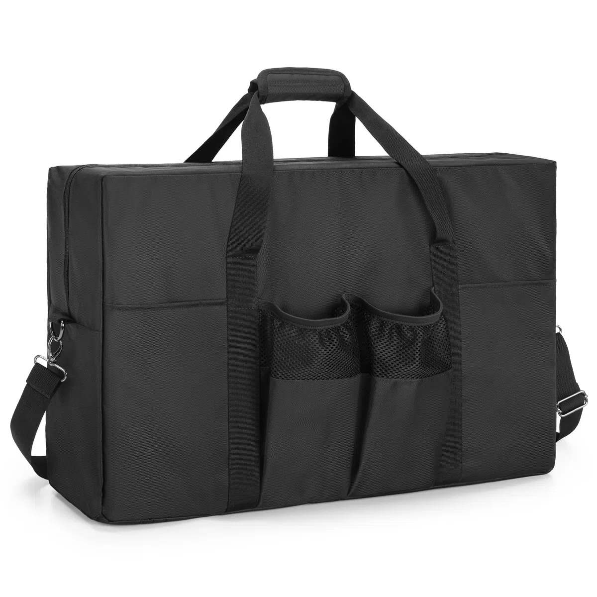 SAMDEW Custodia per Fornello da Campeggio, Custodia Portatile con Tasche per Utensili da Griglia, Borsa Portaoggetti per Fornello da Campeggio Compatibile con Coleman Fornello da Campeggio, Solo Borsa