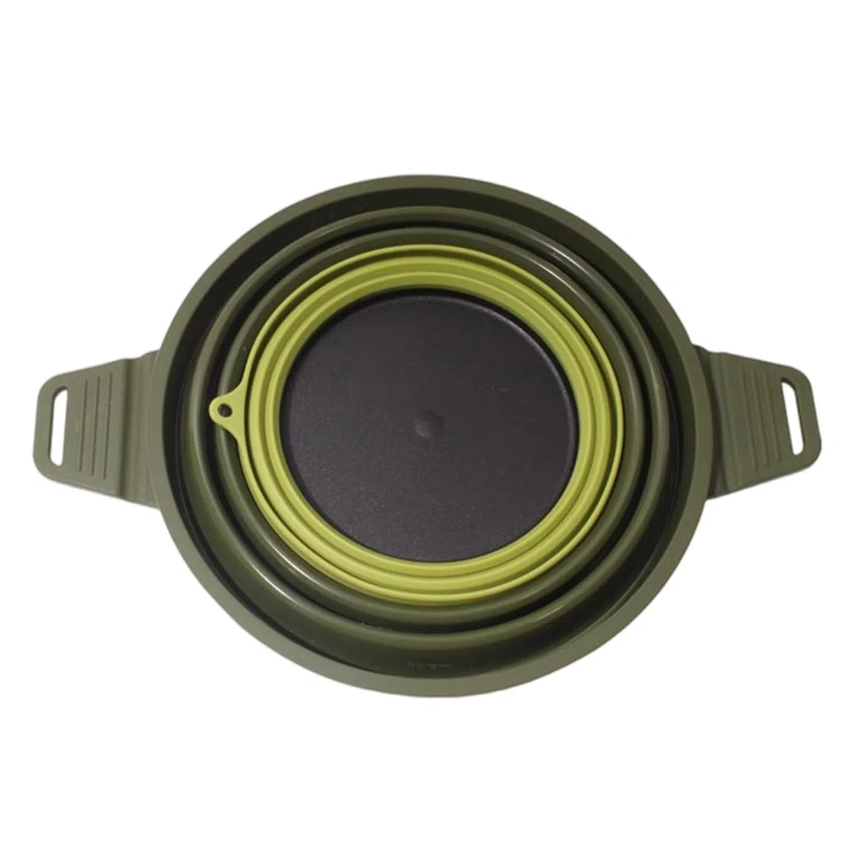 Set Di Pentole Da Campeggio | Set Da Cucina Piegevole Con Pentola E Padella | Kit Utensili In Silicone Resistente Al Calore Con Stoviglie In Acciaio Per Viaggi Cucina All Aperto