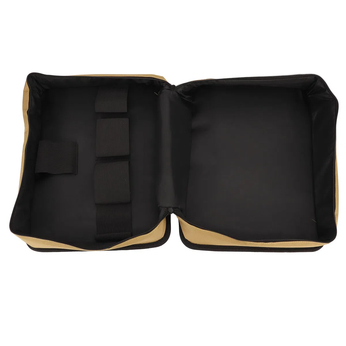 Borsa da campeggio, organizer per utensili da cucina con 4 poggiapiedi Borsa da trasporto per fornello a gas resistente all'acqua 600D Oxford per picnic e barbecue